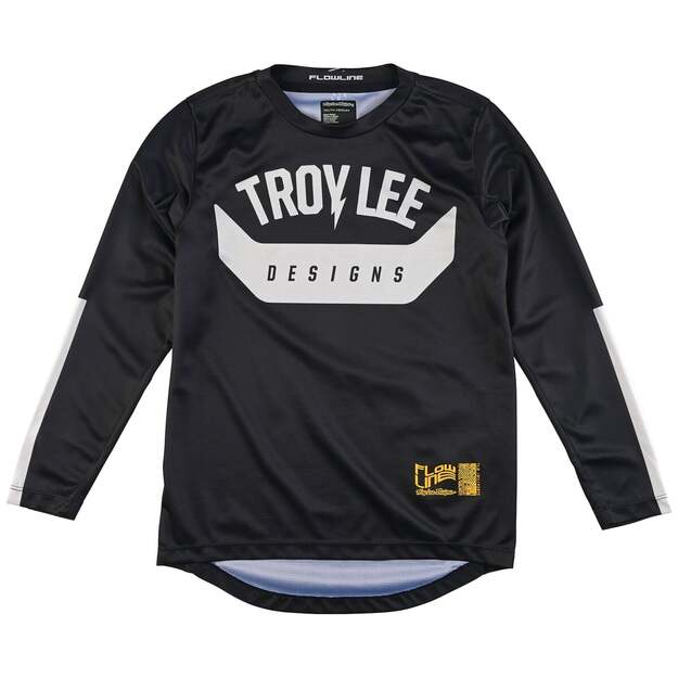 TLD YOUTH LS JERSEY FLOWLINE AIRCORE BLACK (36599300)