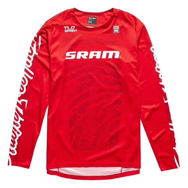 TLD LS JERSEY SPRINT SRAM SHIFTED FIERY RED (32349800)