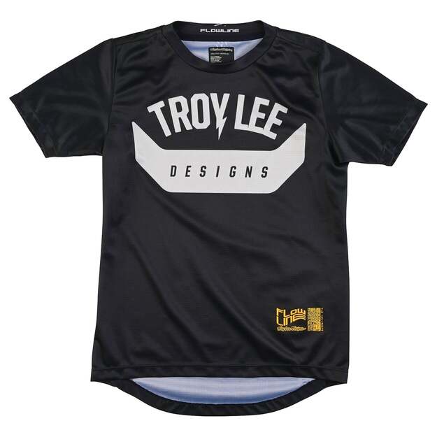 TLD YOUTH SS JERSEY FLOWLINE AIRCORE BLACK (36499300)
