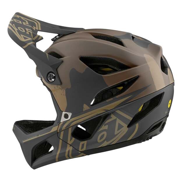TLD HELMET STAGE STEALTH CAMO OLIVE XS (11553700)
