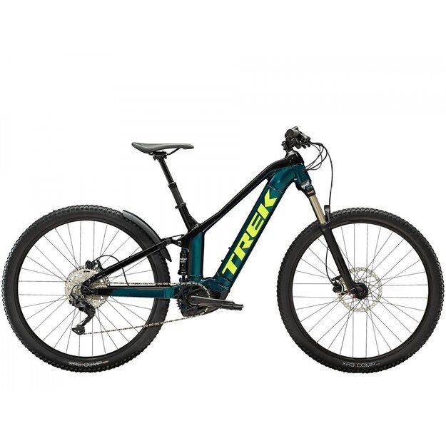 Elektrinis dviratis e-MTB TREK Powerfly FS 4 625 Gen 2 Dark Aquatic/ Trek Black (XL)