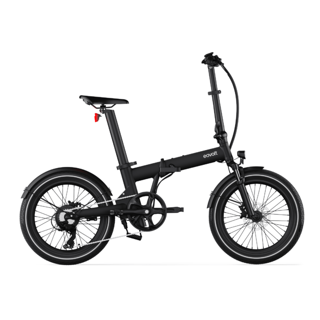 Sulankstomas elektrinis dviratis Eovolt Afternoon 20" V1 (juodos spalvos)