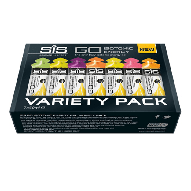 Geliai SIS Go Isotonic Energy Variety Pack Variety Pack 7 Isotonic Gels
