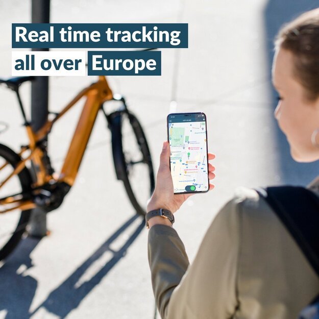 Powunity BikeTrax GPS siųstuvas dviračiui (Bosch  4th generation)