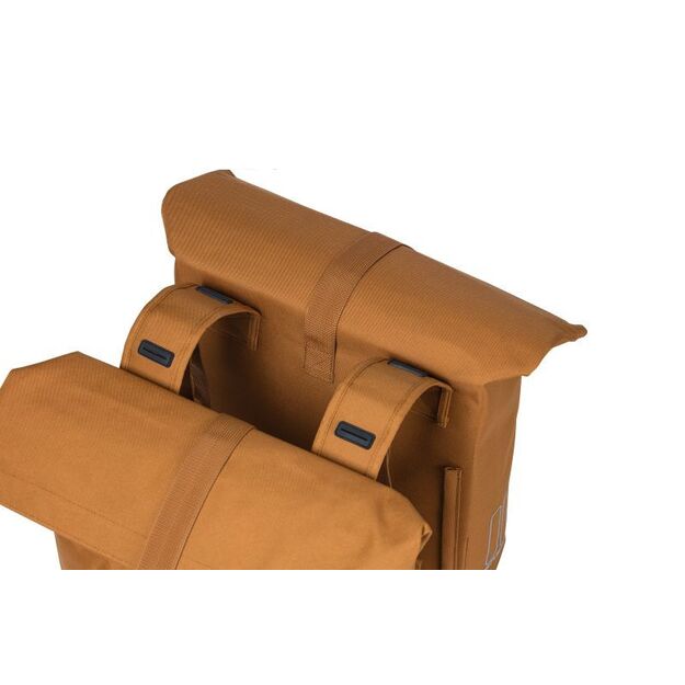 Dviračio krepšiai ant bagažinės BASIL CITY DOUBLE BAG, 32L, kupranugario ruda spalva