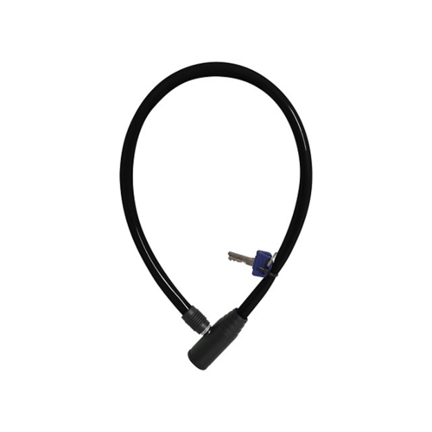 Spyna OXC Cable Lock Hoop Black 4mm x 600mm