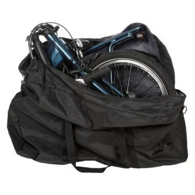Sulankstomo dviračio krepšys 20  (juodas)