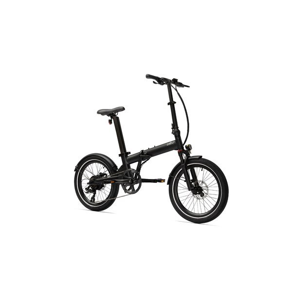 Sulankstomas elektrinis dviratis Eovolt Afternoon  20" (juodos spalvos) (demo modelis)