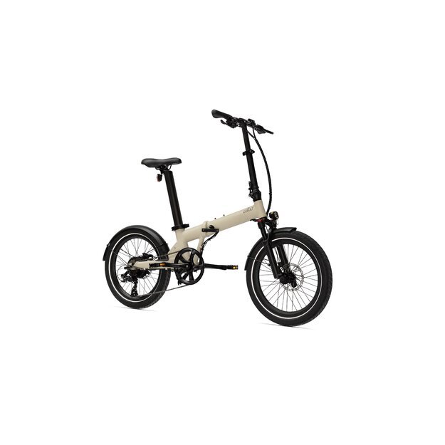 Sulankstomas elektrinis dviratis Eovolt Afternoon  20" (smėlio spalvos)