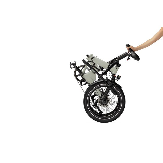 Sulankstomas elektrinis dviratis Eovolt Afternoon  20" (šviesiai žalios spalvos)