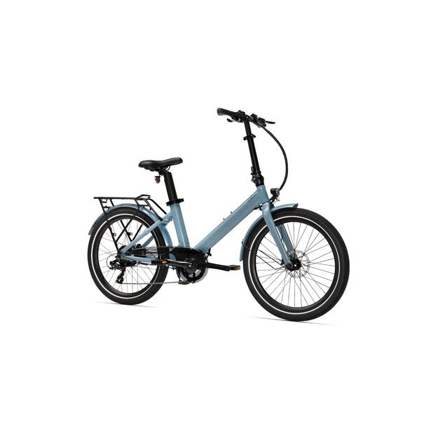 Sulankstomas elektrinis dviratis Eovolt Evening  24" (mėlynos spalvos)