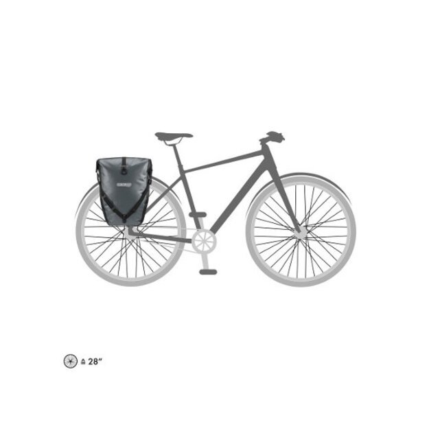 ORTLIEB BACK ROLLER CLASSIC dviračio krepšių komplektas