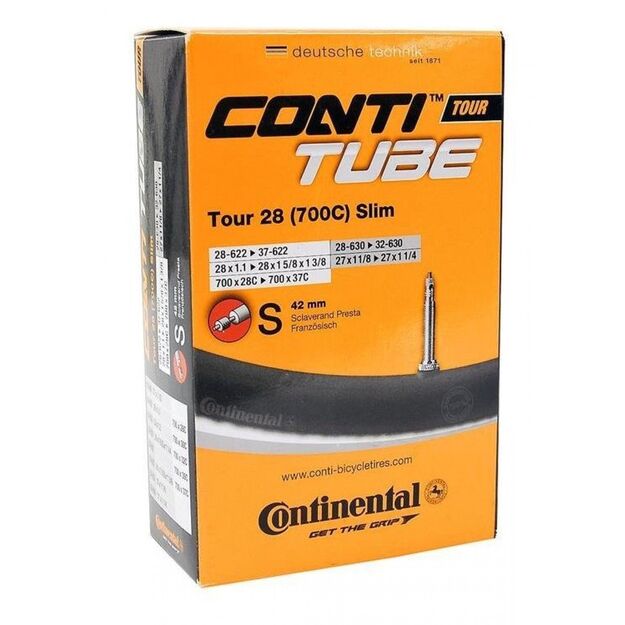 Kamera Continental TOUR 28 SLIM 28-622 -> 37-622/32-630 42 mm Presta