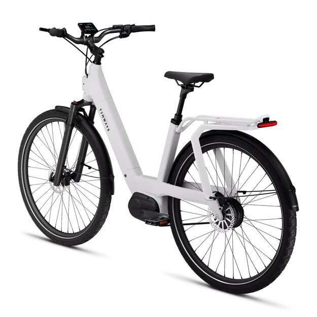 Elektrinis dviratis TENWAYS AGO T (baltos spalvos)