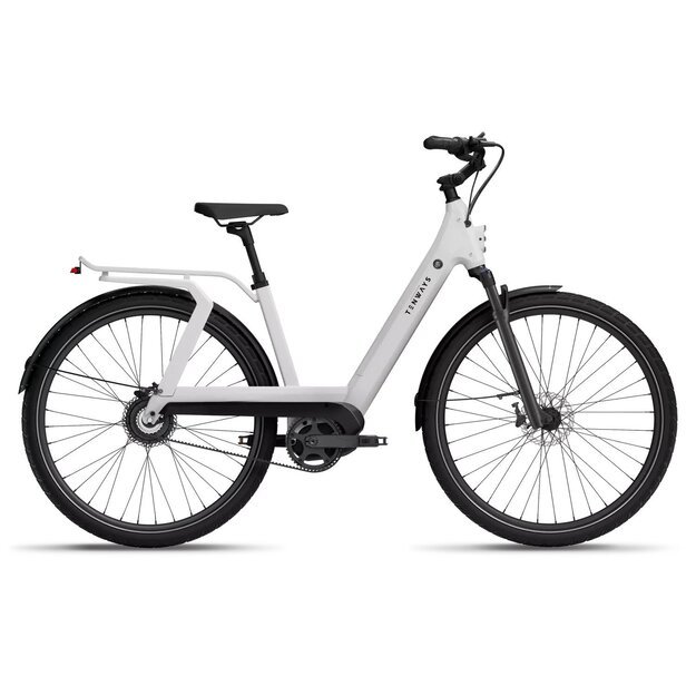 Elektrinis dviratis TENWAYS AGO T (baltos spalvos)