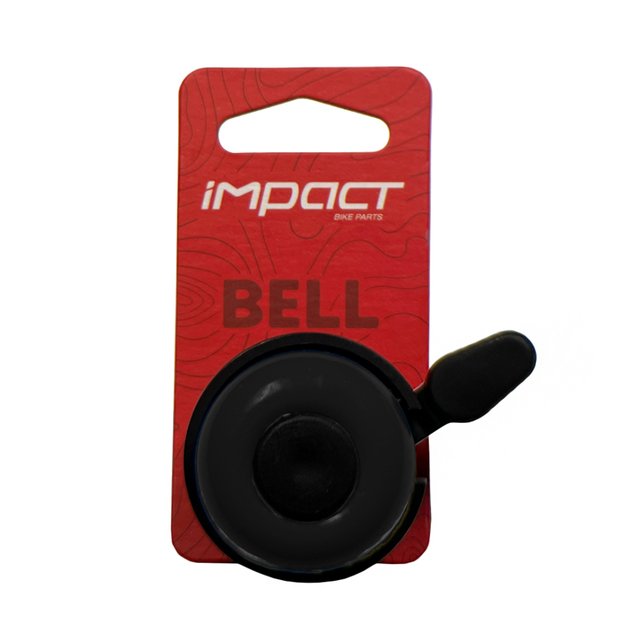 Dviračio skambutis IMPACT (juodas)