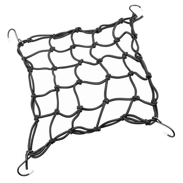 Elastiniai dirželiai  tinklelis  25x25 cm (juoda)