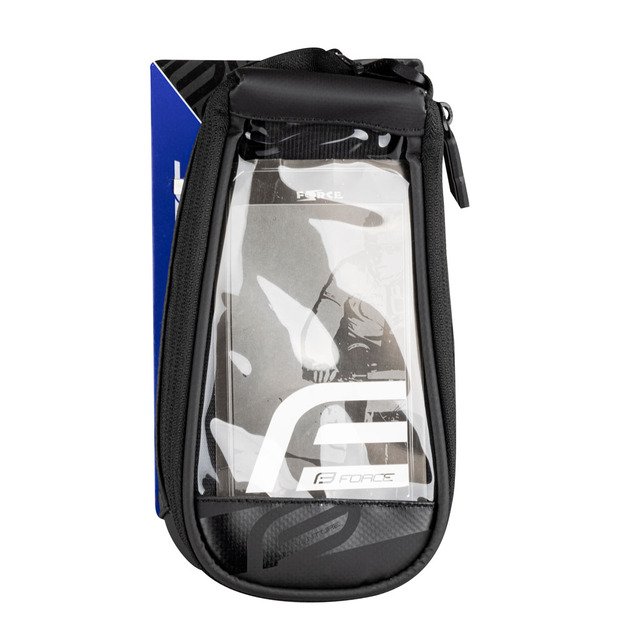 Krepšys ant rėmo, FORCE Phone Adventure XL 5,5  (juodas)