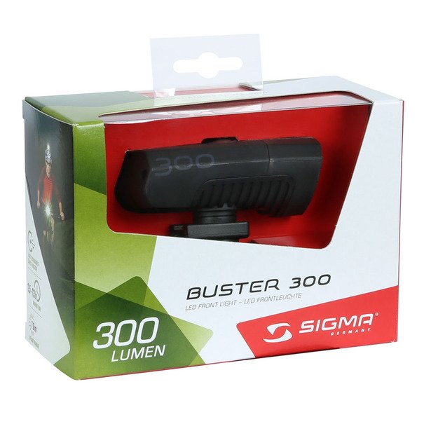 Priekinis žibintas SIGMA Buster USB 300lum
