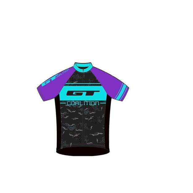 Marškinėliai 2017 GT DRES DÁMSKÝ RACE PURPLE/BLUE