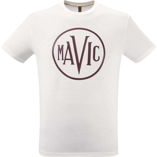 Marškinėliai MAVIC SHORT SLEEVE TEE HERITAGE LOGO OFF-WHITE (T000229)