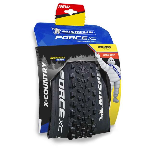 MICHELIN TIRE FORCE XC 26X2.10 PERFORMANCE LINE FOLDABLE TS TLR (149232)