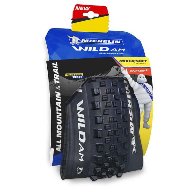 MICHELIN TIRE WILD AM 27,5X2.60 PERFORMANCE LINE FOLDABLE TS TLR (099816)
