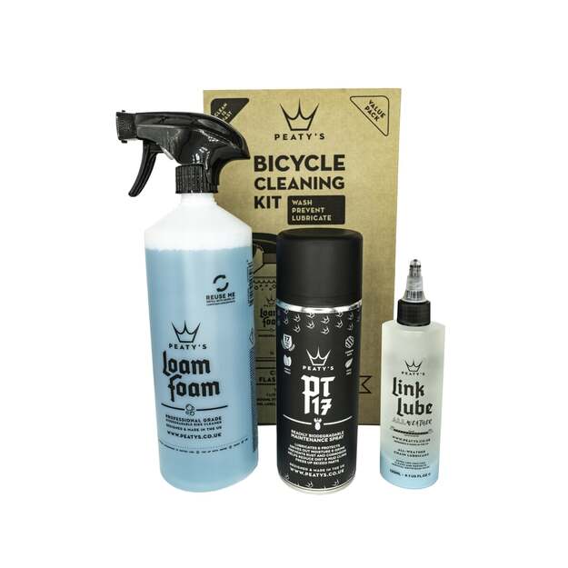 Valymo rinkinys PEATY S GIFT PACK - WASH PROTECT LUBRICATE (PGP-CPL-4)