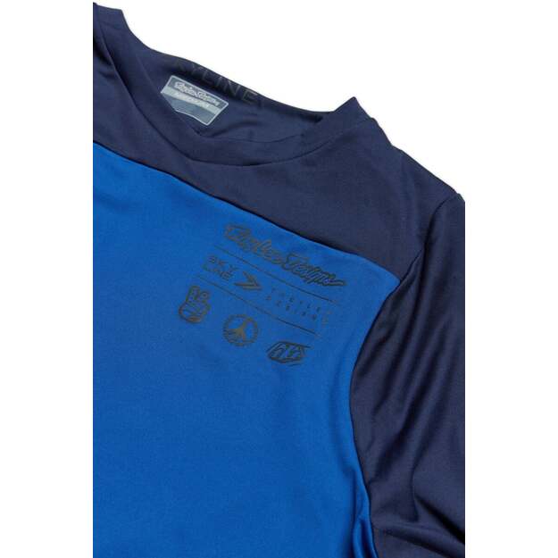 Marškinėliai TLD LS JERSEY SKYLINE CHILL MONO TRUE BLUE (35393101)