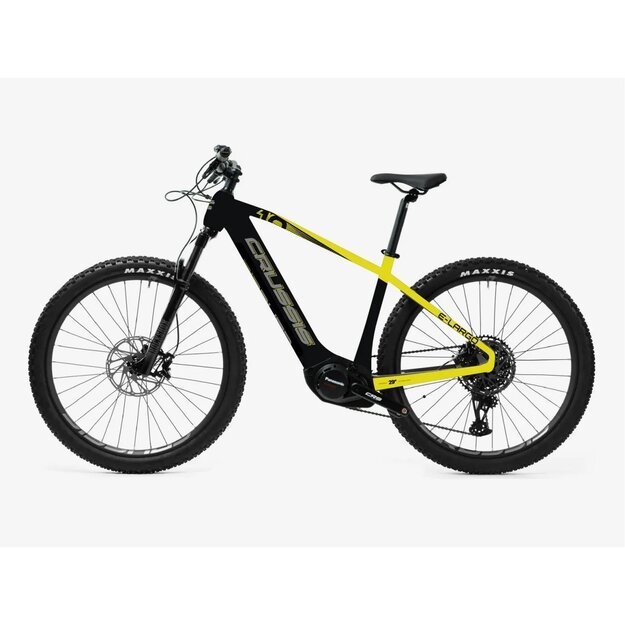 Elektinis dviratis Crussis ONE-Largo 10.9-M 20" 2024  juoda/geltona