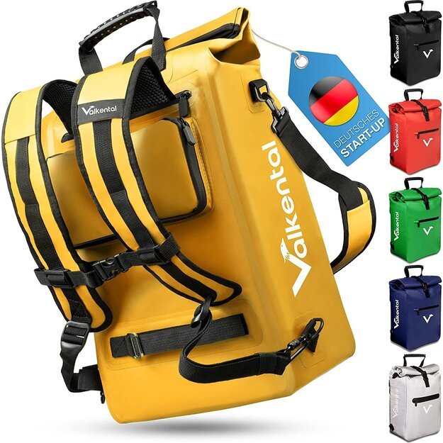 Valkental ValkOne 3in1 krepšys/kuprinė (geltonos spalvos)